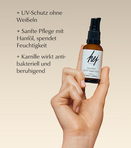 hej organic - Sensitive LSF15 Tagescreme 30ml